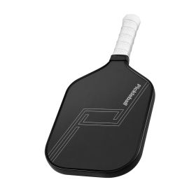 Pro Carbon Fiber Pickleball Paddle Honeycomb Core Racket for Adults Black