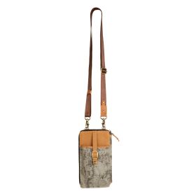 Prism Cellphone Crossbody - Carbon Grey