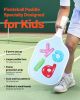 Kids Fiberglass Pickleball Paddle Child Size Lightweight Honeycomb Racket