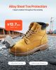 Steel Toe Work Boots US Size 10 Waterproof for Men Slip-Resistant